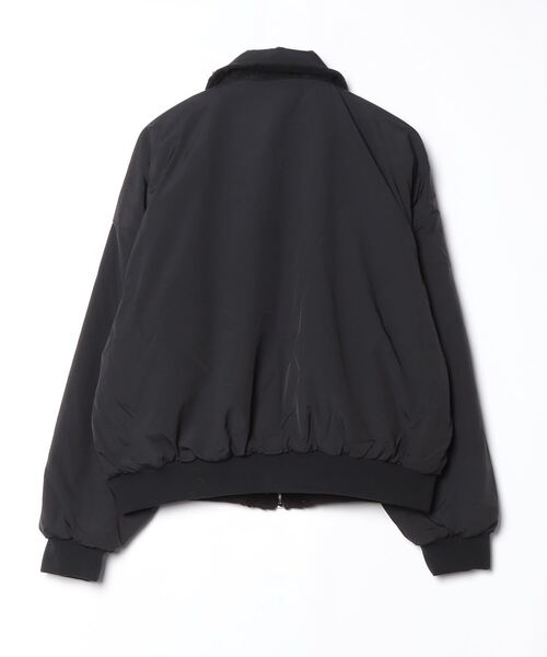 MandO（Auntie Rosa）（エムオー）の「2WAYリバーシブルナイロンボアブルゾン（ブルゾン・メンズ・グレイッシュベージュ/ブラック・LARGE/MEDIUM）」の12枚目の写真