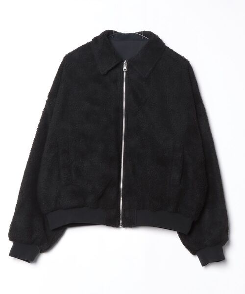 MandO（Auntie Rosa）（エムオー）の「2WAYリバーシブルナイロンボアブルゾン（ブルゾン・メンズ・グレイッシュベージュ/ブラック・LARGE/MEDIUM）」の13枚目の写真