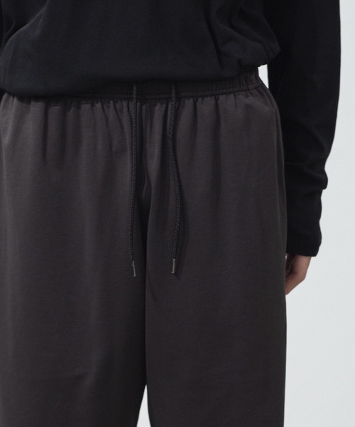 ATTACHMENT(アタッチメント)の「コットン ダブルフェイス イージーショーツ / COTTON DOUBLE FACE EASY SHORTS(その他パンツ・メンズ・ブラック/ダークグレー・3/2/1/4)」の8枚目の写真