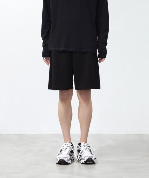 ATTACHMENT(アタッチメント)の「コットン ダブルフェイス イージーショーツ / COTTON DOUBLE FACE EASY SHORTS(その他パンツ・メンズ・ブラック/ダークグレー・3/2/1/4)」の11枚目の写真