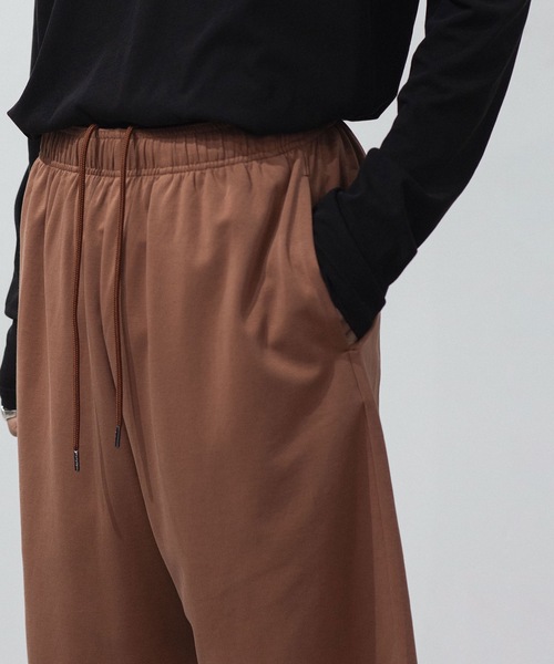 ATTACHMENT(アタッチメント)の「コットン ダブルフェイス イージーショーツ / COTTON DOUBLE FACE EASY SHORTS(その他パンツ・メンズ・ブラック/ダークグレー・3/2/1/4)」の22枚目の写真