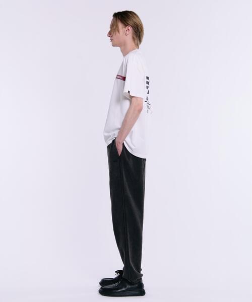 Alpha Industries(アルファインダストリーズ)の「Alpha Industries/アルファインダストリーズ/ALPHA RED RIBBON T-SHIRT/アルファ レッド リボン Tシャツ(Tシャツ/カットソー・メンズ・ネイビー/チャコール/ブラック/ホワイト系2/オリーブ系・2XL/L/M/S/XL)」の14枚目の写真