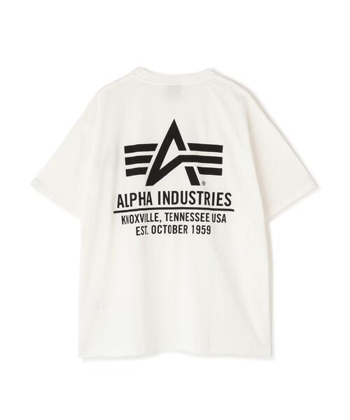 Alpha Industries(アルファインダストリーズ)の「Alpha Industries/アルファインダストリーズ/ALPHA RED RIBBON T-SHIRT/アルファ レッド リボン Tシャツ(Tシャツ/カットソー・メンズ・ネイビー/チャコール/ブラック/ホワイト系2/オリーブ系・2XL/L/M/S/XL)」の16枚目の写真