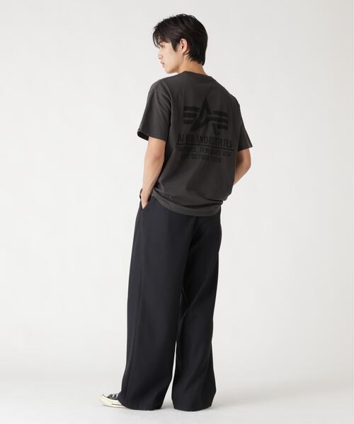 Alpha Industries(アルファインダストリーズ)の「Alpha Industries/アルファインダストリーズ/ALPHA RED RIBBON T-SHIRT/アルファ レッド リボン Tシャツ(Tシャツ/カットソー・メンズ・ネイビー/チャコール/ブラック/ホワイト系2/オリーブ系・2XL/L/M/S/XL)」の19枚目の写真
