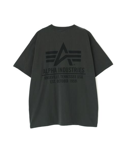 Alpha Industries(アルファインダストリーズ)の「Alpha Industries/アルファインダストリーズ/ALPHA RED RIBBON T-SHIRT/アルファ レッド リボン Tシャツ(Tシャツ/カットソー・メンズ・ネイビー/チャコール/ブラック/ホワイト系2/オリーブ系・2XL/L/M/S/XL)」の20枚目の写真
