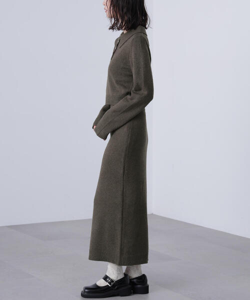 FREE'S MART（フリーズマート）の「◆ポロニットセットアップ（ワンピース・レディース・ブラック系その他/ブラウン/ネイビー・FREE）」の20枚目の写真