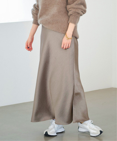 セール】【VERSO/ヴェルソ】Double-Layered Shirring Skirt（スカート
