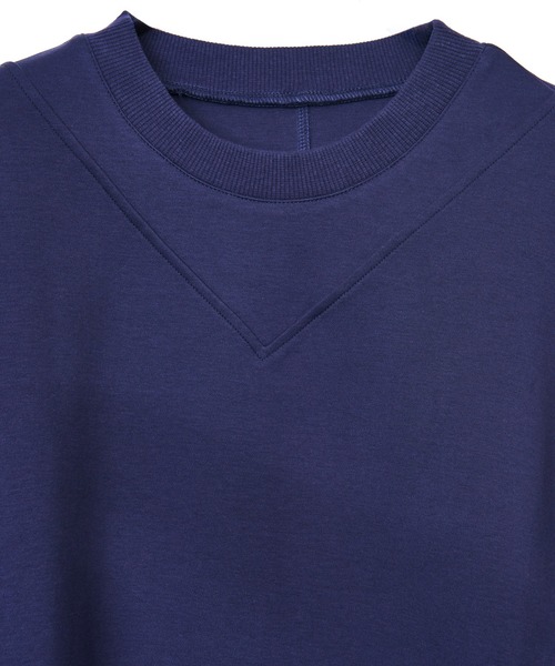 AULA AILA(アウラアイラ)の「ストライプスリーブプルオーバー(Tシャツ/カットソー・レディース・オフホワイト/ブラック/ネイビー・0)」の15枚目の写真