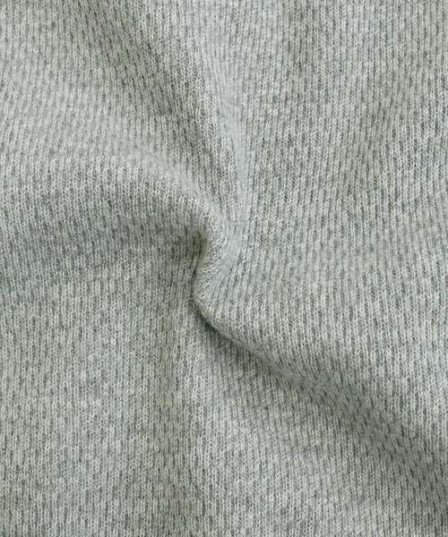 schott（ショット）の「HONEYCOMB WAFFLE HENRY NACK T-SHIRT（Tシャツ/カットソー・メンズ・ホワイト/グレー/ブラック・XL/L/M）」の12枚目の写真