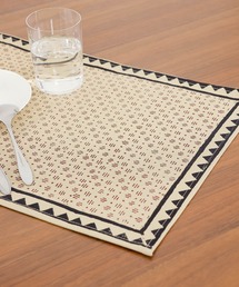 emesuelee（エメスーリー）の「ブロックプリントランチョンマット（ランチョンマット/テーブルウェア）」