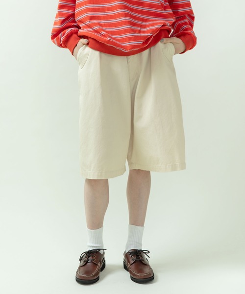 PAR ICI(パーリッシィ)の「ジャーマンダック ハーフパンツ(その他パンツ・レディース・アイボリー・FREE)」の1枚目の写真