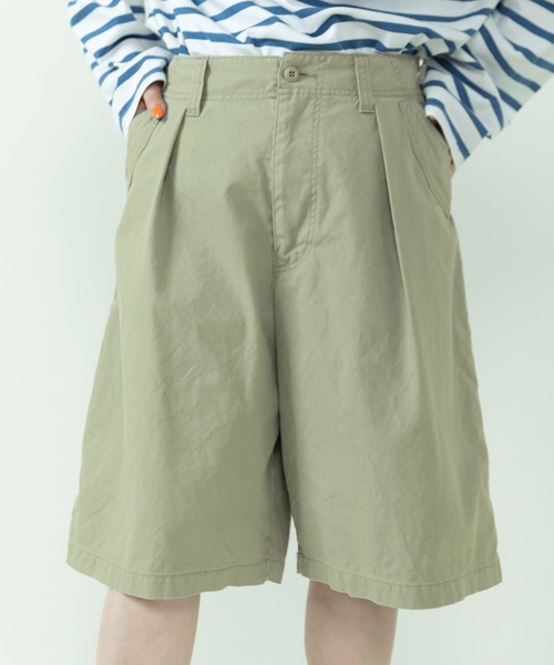 PAR ICI（パーリッシィ）の「ジャーマンダック ハーフパンツ（その他パンツ・レディース・アイボリー/ダークブラウン/カーキ・FREE）」の20枚目の写真