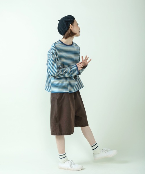 PAR ICI（パーリッシィ）の「ジャーマンダック ハーフパンツ（その他パンツ・レディース・アイボリー/ダークブラウン/カーキ・FREE）」の16枚目の写真