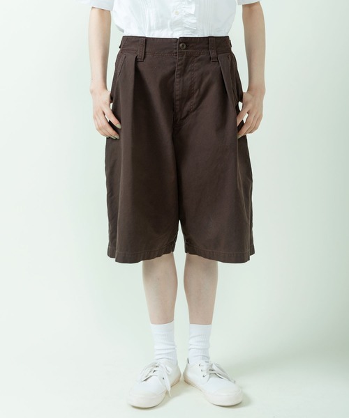 PAR ICI（パーリッシィ）の「ジャーマンダック ハーフパンツ（その他パンツ・レディース・アイボリー/ダークブラウン/カーキ・FREE）」の5枚目の写真