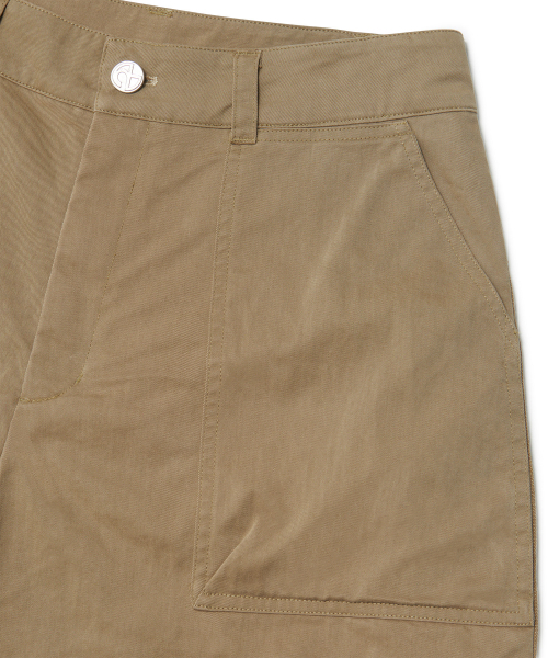 NOMANUAL(NOMANUAL)の「DOUBLE LAYERED CARGO PANTS - WASHED BEIGE(その他パンツ・レディース・その他・MEDIUM/LARGE/X-LARGE/SMALL)」の5枚目の写真