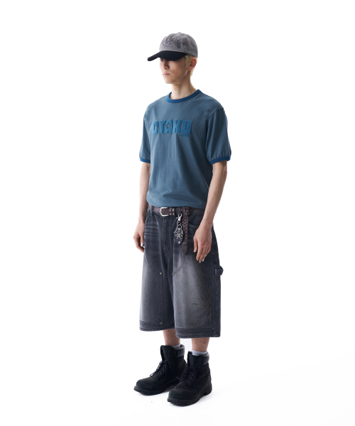 AAKAM(アーカム)の「Washed Double Knee Bermuda Denim Pants (Black)(その他パンツ・レディース・その他・2/1)」の9枚目の写真