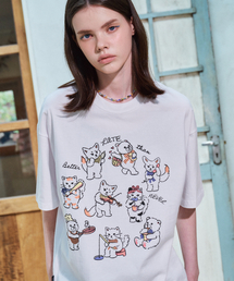 CPGN STUDIO（コンパーニョ）の「VERAL DAN NEVER T-shirt white（Tシャツ/カットソー・メンズ）」