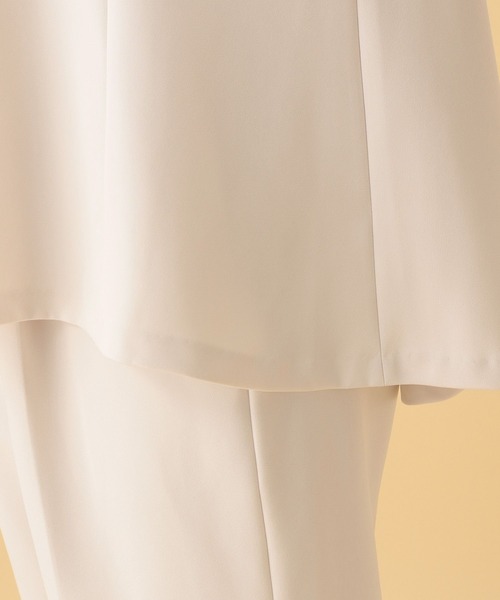 Elura（エルーラ）の「≪入卒/セレモニー/通勤≫ダブルクロス襟付きプルオーバー/603854（シャツ/ブラウス・レディース・ブラック/アイボリー/ネイビー・FREE）」の18枚目の写真