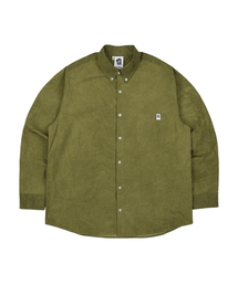 ERSCO（イーアルエスコ）の「ウォッシングコットンシャツ_オリーブ（シャツ/ブラウス）」