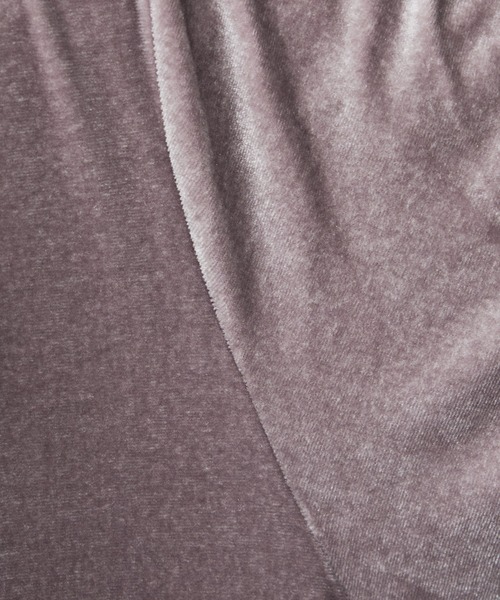 Rouge vif la cle（ルージュヴィフラクレ）の「【Keena/キーナ】ベルベットワンピース/ワンピース/ベロア【WEB限定】（ワンピース・レディース・グリーン/グレー/ブラック・フリー）」の4枚目の写真