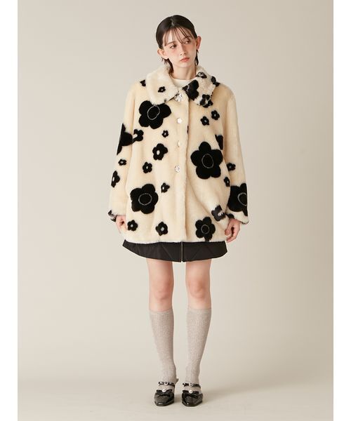 LILY BROWN（リリーブラウン）の「【LILY BROWN×MARY QUANT】キルトダウンミニスカート（スカート・レディース・ブラック/ホワイト/ライトブルー・0/1）」の19枚目の写真