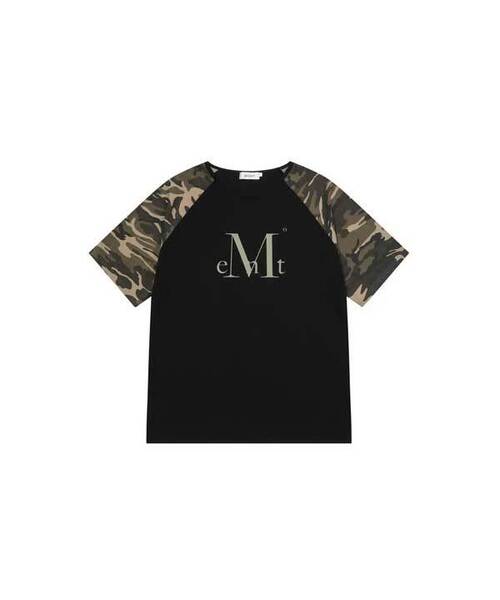 MUCENT(ムセント)の「ジャグカモナグラン半袖Tシャツ 男女共用 (2カラー)(Tシャツ/カットソー・レディース・ホワイト/ブラック・SHORT/MEDIUM/LARGE)」の2枚目の写真