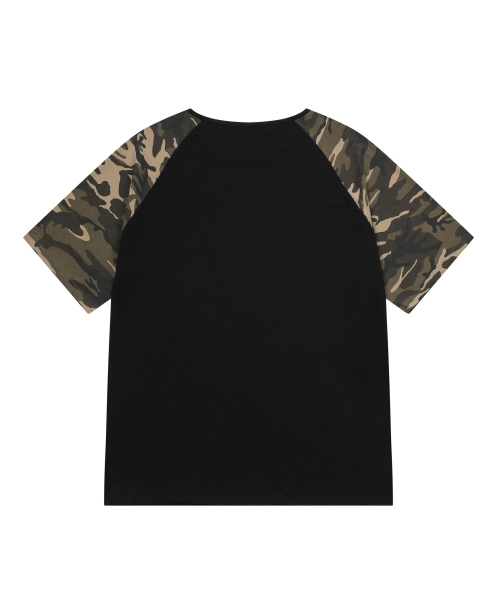 MUCENT(ムセント)の「ジャグカモナグラン半袖Tシャツ 男女共用 (2カラー)(Tシャツ/カットソー・レディース・ホワイト/ブラック・SHORT/MEDIUM/LARGE)」の8枚目の写真