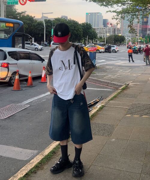 MUCENT(ムセント)の「ジャグカモナグラン半袖Tシャツ 男女共用 (2カラー)(Tシャツ/カットソー・レディース・ホワイト/ブラック・SHORT/MEDIUM/LARGE)」の18枚目の写真
