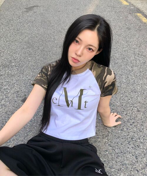 MUCENT(ムセント)の「ジャグカモナグラン半袖Tシャツ 男女共用 (2カラー)(Tシャツ/カットソー・レディース・ホワイト/ブラック・SHORT/MEDIUM/LARGE)」の21枚目の写真