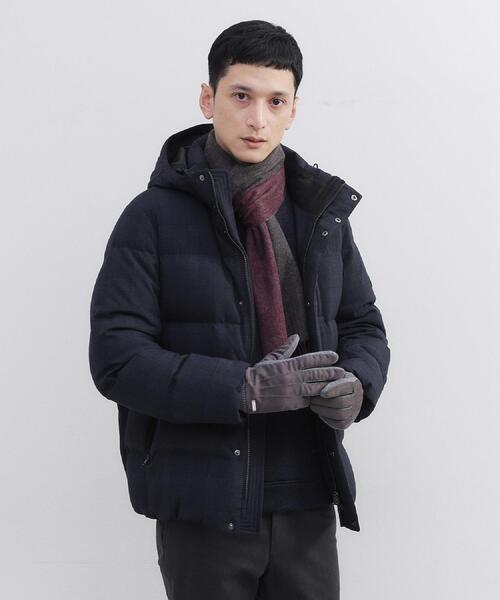 TAKEO KIKUCHI（タケオキクチ）の「スエード調ニットコンビ ウォッシャブルグローブ（手袋・メンズ・ブラック/ダークブラウン/ベージュ/ネイビー/ダークグレー・00）」の22枚目の写真