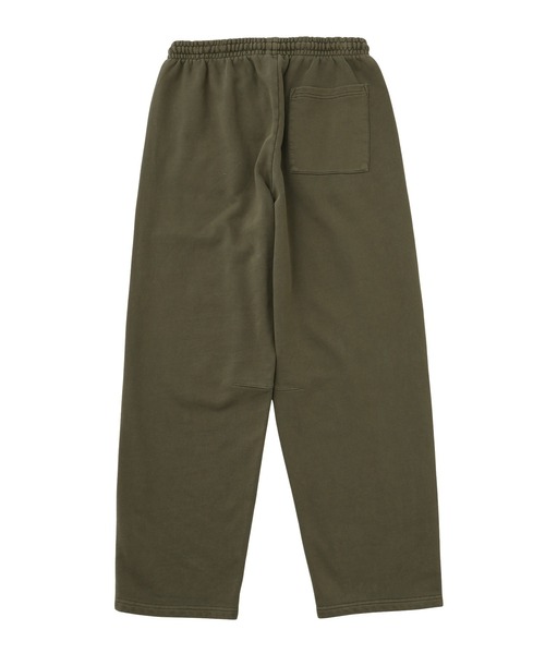 X-girl（エックスガール）の「PIGMENT DYED FACE AND LOGO SQUARE PATCH SWEATPANTS（スウェットパンツ・レディース・ブラック/オリーブ/ピンク・S/M）」の13枚目の写真