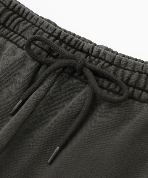 X-girl（エックスガール）の「PIGMENT DYED FACE AND LOGO SQUARE PATCH SWEATPANTS（スウェットパンツ・レディース・ブラック/オリーブ/ピンク・S/M）」の19枚目の写真