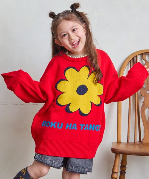 BOKU HA TANOSII】別注フラワーニット（ニット/セーター）｜MARKEY'S