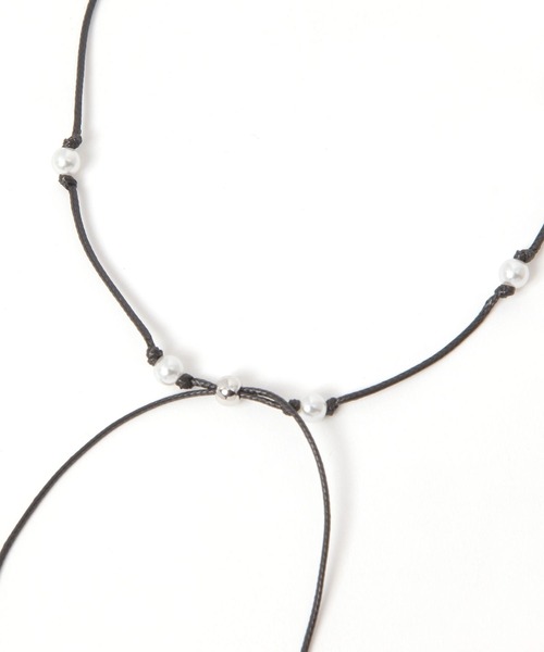 BAYFLOW（ベイフロー）の「パールコードチョーカー（チョーカー・レディース・ブラウン/ブラック・FREE）」の5枚目の写真