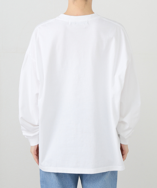 JOURNAL STANDARD LUXE（ジャーナルスタンダード　ラックス）の「プリントロンT(Kick Up)（Tシャツ/カットソー・レディース・ホワイト・FREE）」の5枚目の写真