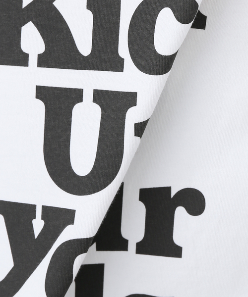 JOURNAL STANDARD LUXE（ジャーナルスタンダード　ラックス）の「プリントロンT(Kick Up)（Tシャツ/カットソー・レディース・ホワイト・FREE）」の9枚目の写真