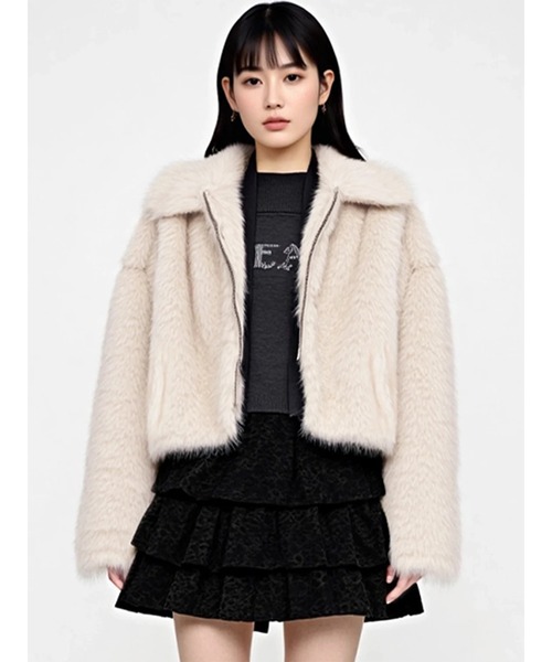 MIXファーブルゾン（ブルゾン）｜LUDIC PARK（ルディックパーク）の