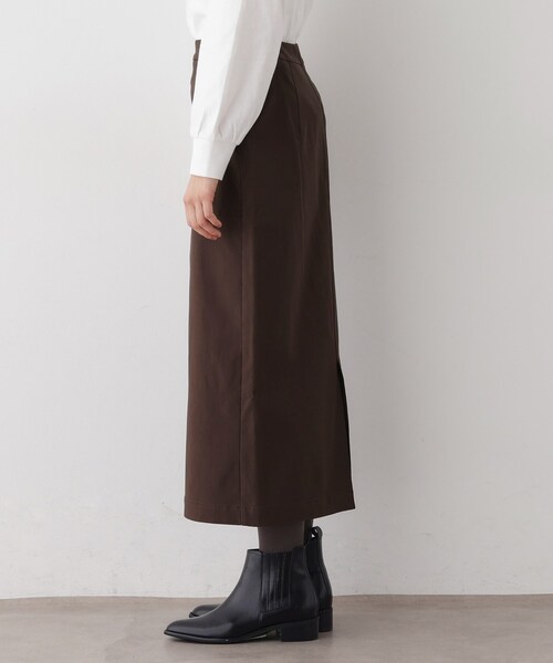 Dessin（デッサン）の「【洗える/ウエストゴム】Iラインイージースカート（スカート・レディース・ブラック/ブラウン系その他・01/02/03）」の12枚目の写真