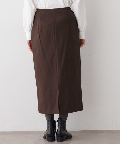 Dessin（デッサン）の「【洗える/ウエストゴム】Iラインイージースカート（スカート・レディース・ブラック/ブラウン系その他・01/02/03）」の13枚目の写真