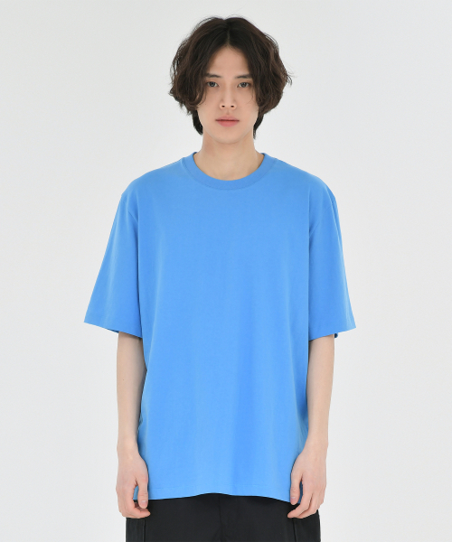 BROWNYARD(ブラウンヤード)の「エッセンシャルTシャツ, ブルー(Tシャツ/カットソー・メンズ・その他・3/4/5)」の3枚目の写真