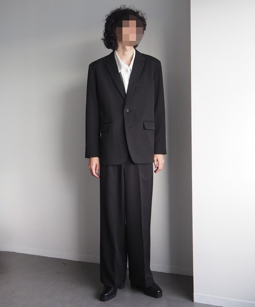 CLEL(クレイル)の「【CLEL】Prime TR Single Tailored Jacket / プライムTR シングルテーラードジャケット(テーラードジャケット・メンズ・ブラック/ブルー系/チャコールグレー・S/XS/L/M)」の6枚目の写真