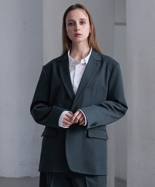 CLEL】Prime TR Single Tailored Jacket / プライムTR シングル