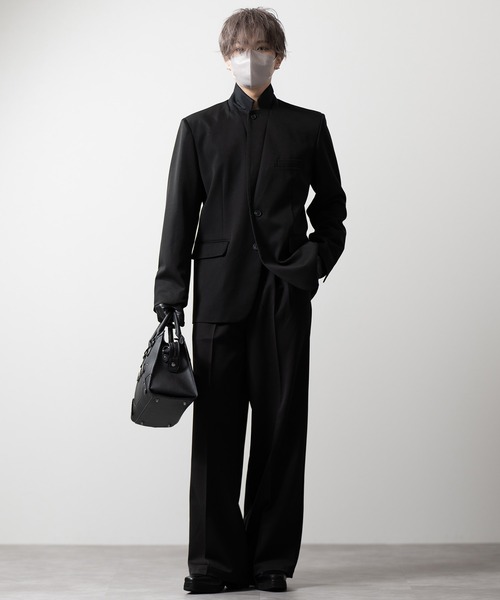 CLEL(クレイル)の「【CLEL】Prime TR Single Tailored Jacket / プライムTR シングルテーラードジャケット(テーラードジャケット・メンズ・ブラック/ブルー系/チャコールグレー・S/XS/L/M)」の11枚目の写真