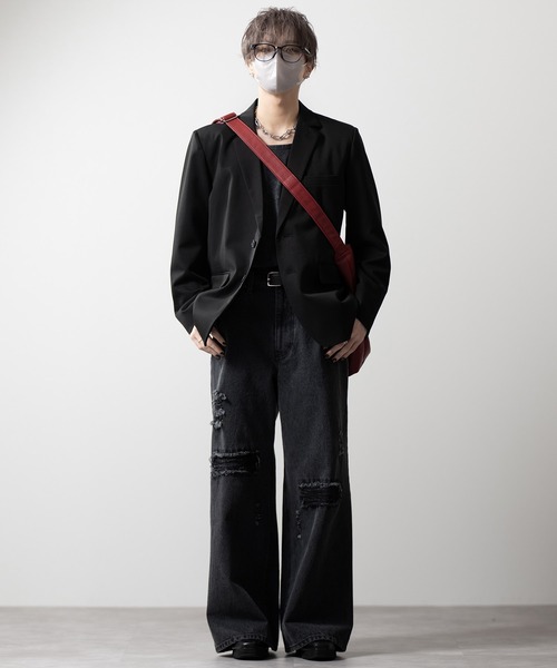 CLEL(クレイル)の「【CLEL】Prime TR Single Tailored Jacket / プライムTR シングルテーラードジャケット(テーラードジャケット・メンズ・ブラック/ブルー系/チャコールグレー・S/XS/L/M)」の13枚目の写真