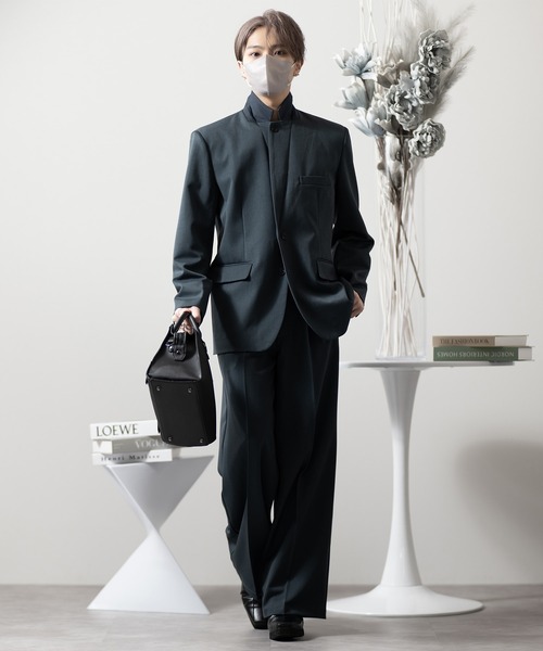 CLEL(クレイル)の「【CLEL】Prime TR Single Tailored Jacket / プライムTR シングルテーラードジャケット(テーラードジャケット・メンズ・ブラック/ブルー系/チャコールグレー・S/XS/L/M)」の18枚目の写真