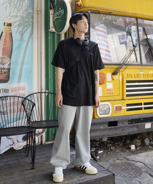 CREAM SODA LAB(クリームソーダラボ)の「恋愛時代 半袖Tシャツ ブラック パープル(Tシャツ/カットソー・メンズ・その他・X-LARGE/XX-LARGE/LARGE/MEDIUM)」の22枚目の写真