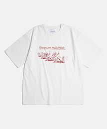 ESPIONAGE（エスピオナジ）の「Keep on Drinkin Heavyweight Tee Off White（Tシャツ/カットソー）」