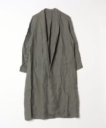 美品 nest Robe ネストローブ ヤクブレンド フリースローブ ベルテッド ガウンコート ロングカーディガン F グレー レディース 古着 中古 USED ハンサムコートでノスタルジックに＊＊ | 神戸店 | nest Robe Shop