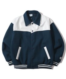 SEARCH410（サーチ410）の「ウェスタンコンビバスティジャケットネイビー（スタジャン）」
