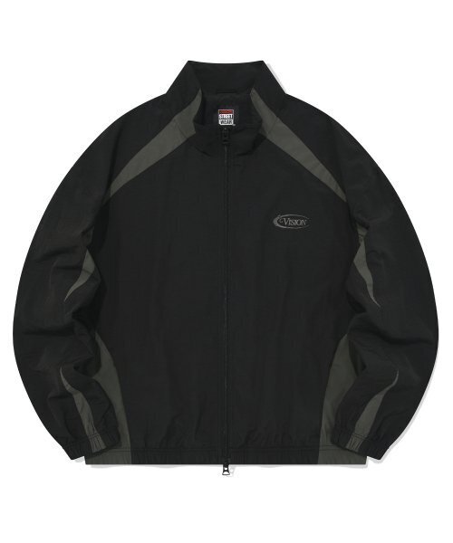 VISION STREET WEAR(ヴィジョンストリートウェア)の「VSW Blocking Wind Jacket Black(ナイロンジャケット・レディース・その他・MEDIUM/LARGE/X-LARGE)」の4枚目の写真